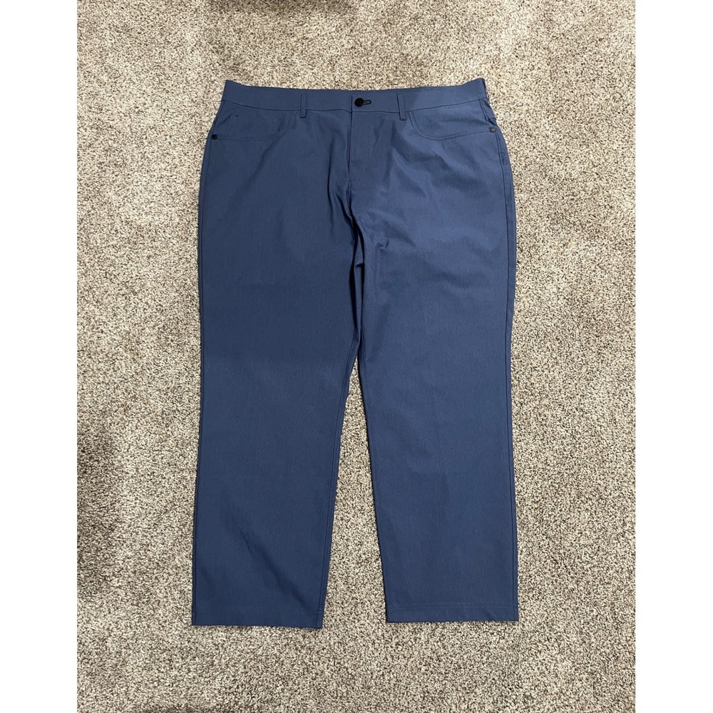 Public Rec All Day Every Day Pants Mens 38/28 Slate Blue Performance Trousers